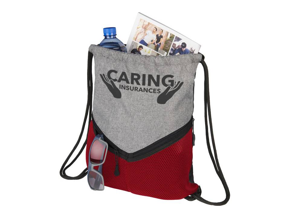 Sportieve rugzak met koordsluiting 11