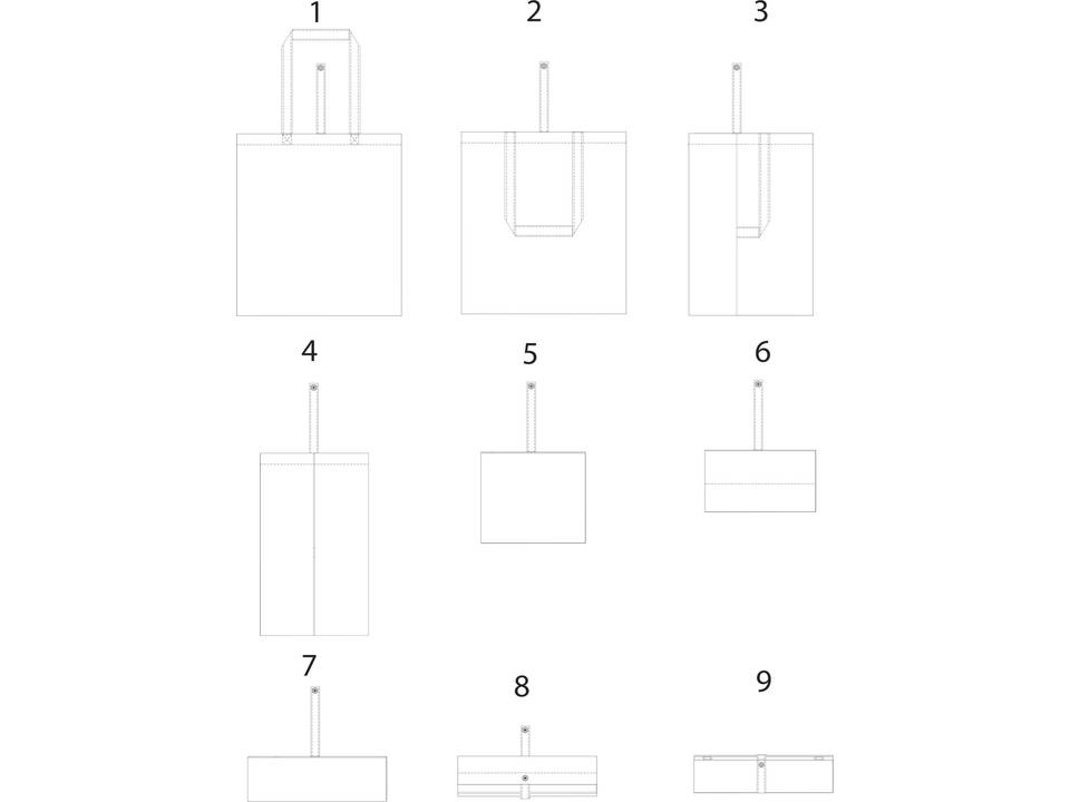 Nevada 100 g/m² katoenen opvouwbare draagtas 5