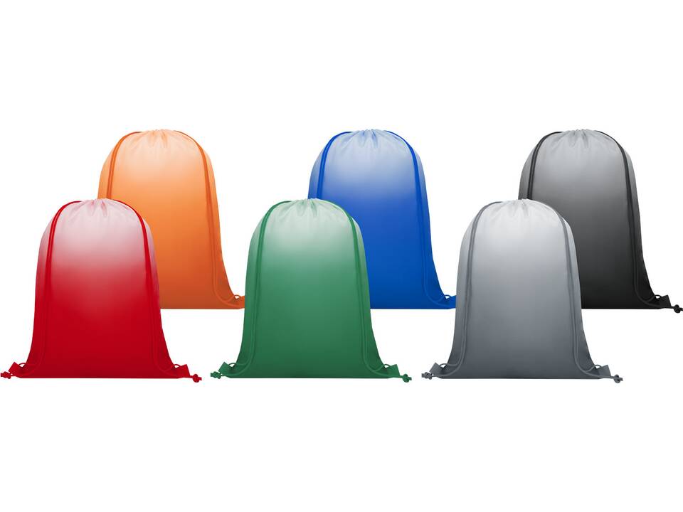 Oriole rugzak met kleurverloop en trekkoordsluting 7