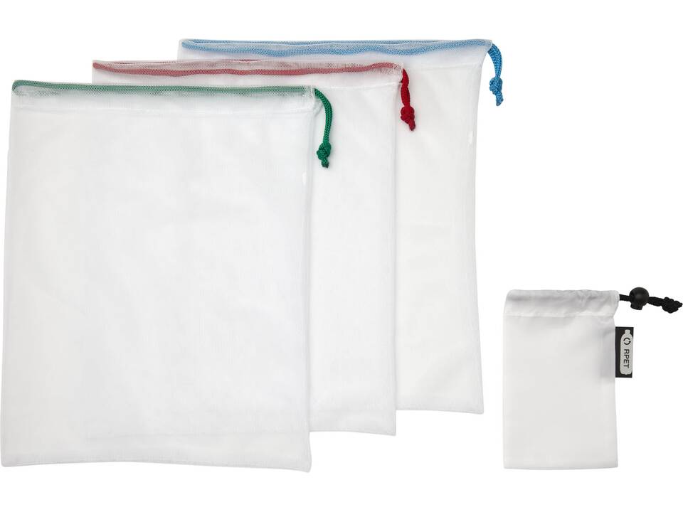 Trio RPET set mesh tasjes 4