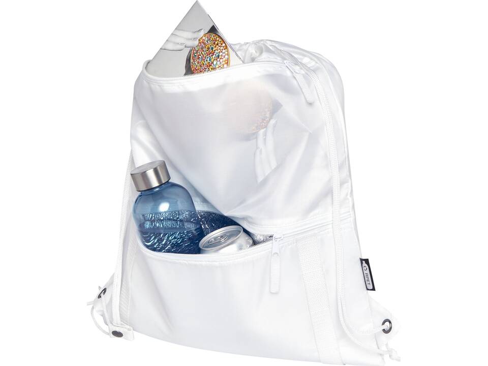 Adventure gerecyclede geïsoleerde tas met trekkoord 9L 4