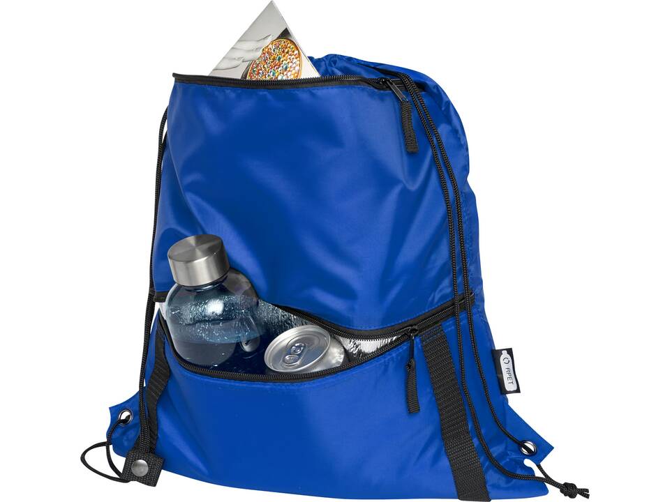 Adventure gerecyclede geïsoleerde tas met trekkoord 9L 20