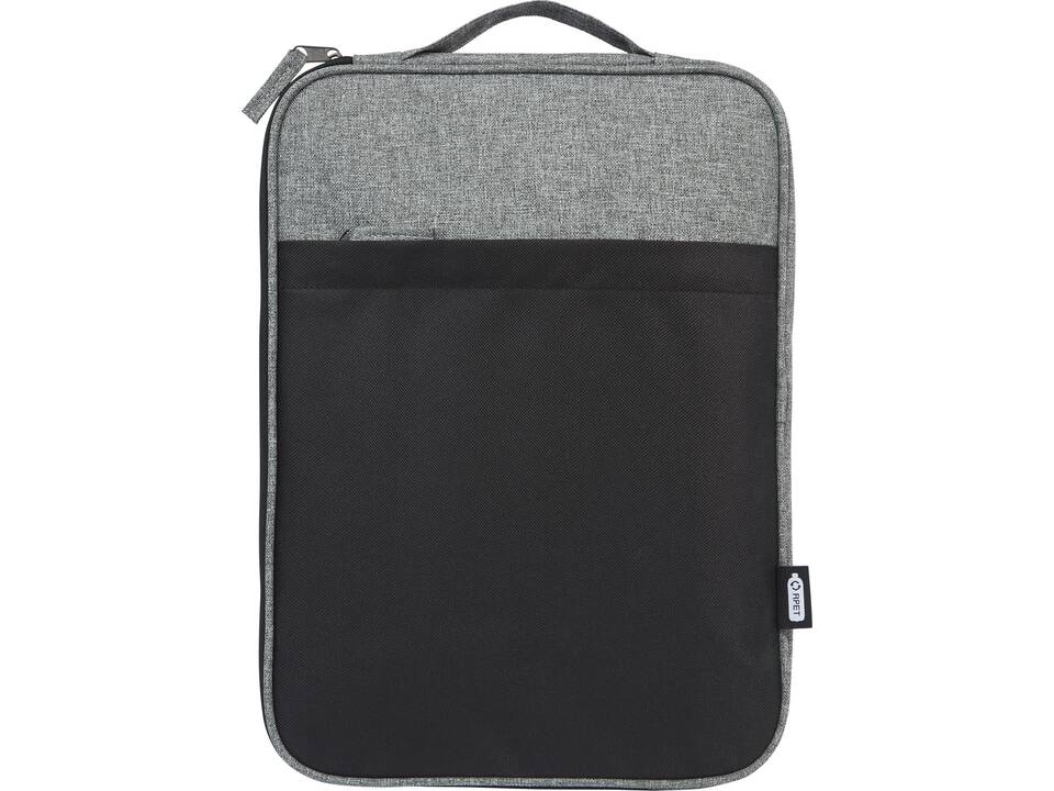 Reclaim GRS gerecyclede tweekleurige 14" laptophoes 2,5 L 2