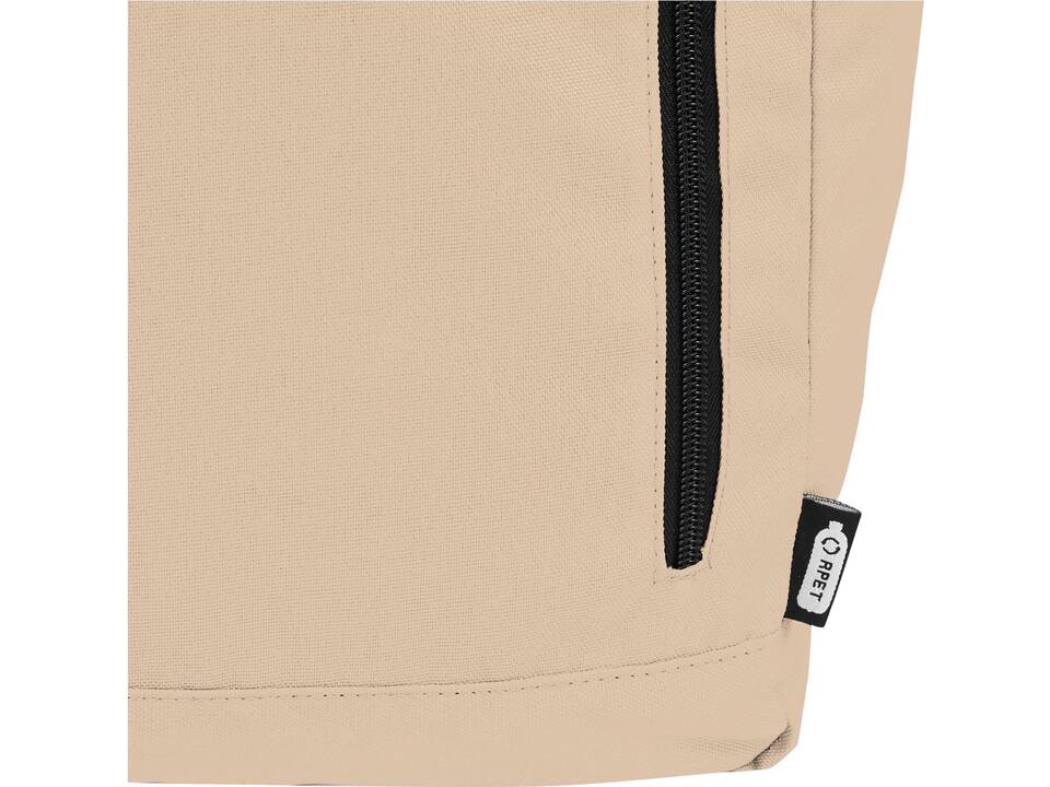 Byron 15,6" rugzak van GRS RPET met opgerolde bovenkant 18 L 6