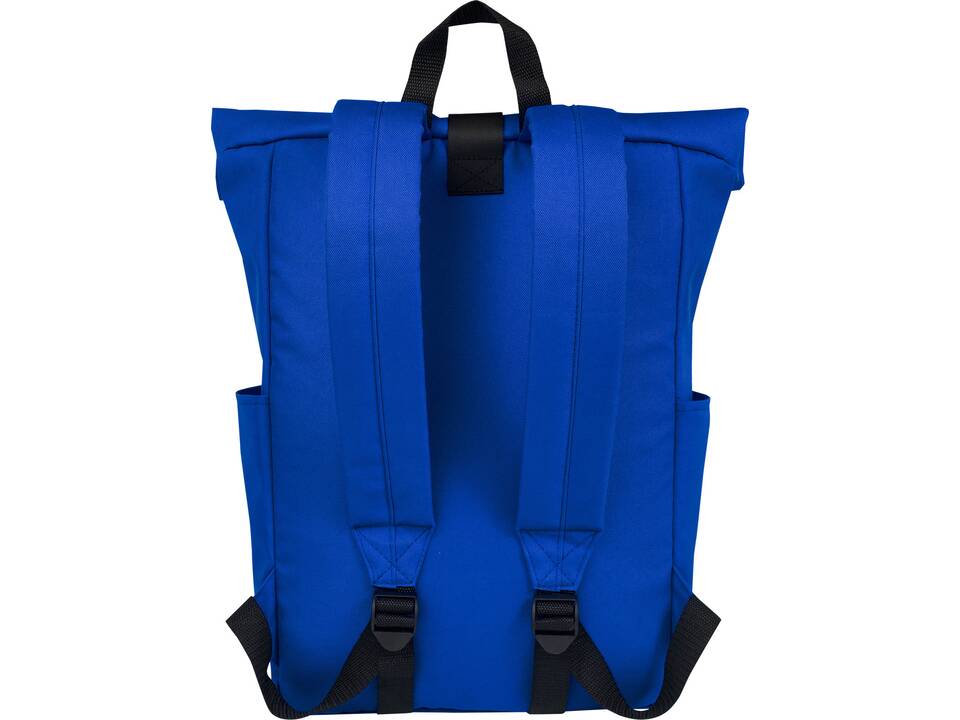 Byron 15,6" rugzak van GRS RPET met opgerolde bovenkant 18 L 38