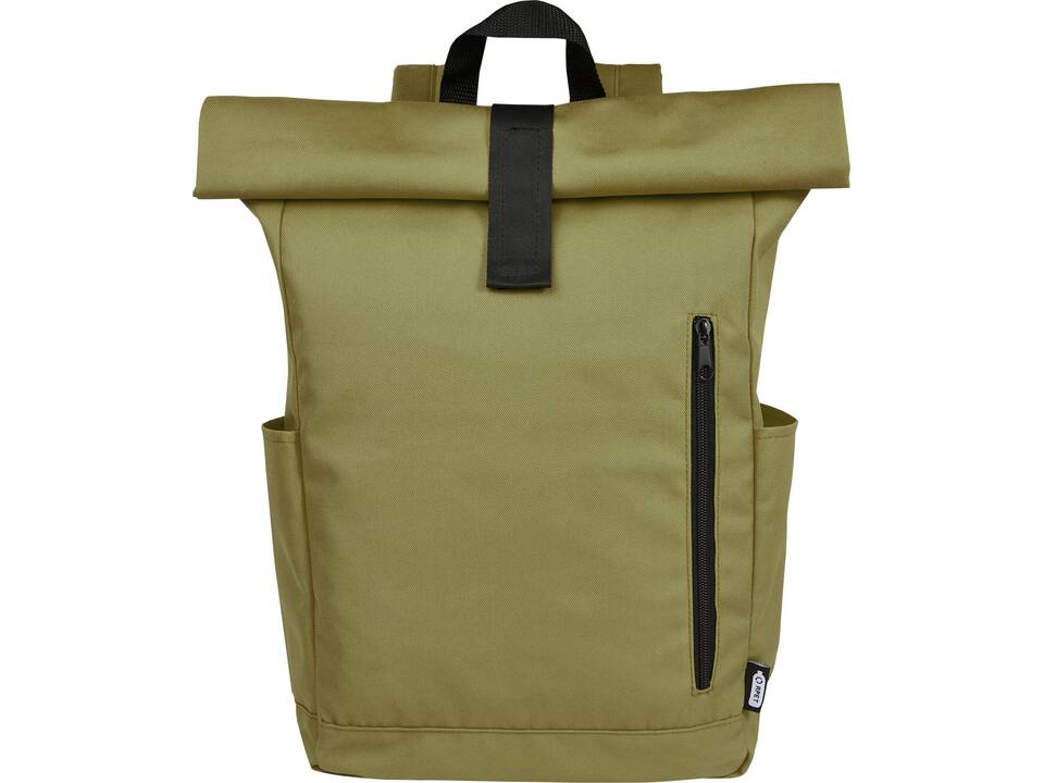 Byron 15,6" rugzak van GRS RPET met opgerolde bovenkant 18 L 51