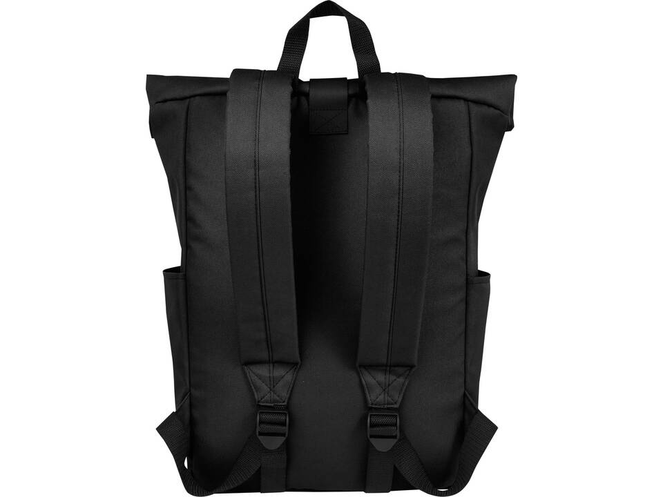 Byron 15,6" rugzak van GRS RPET met opgerolde bovenkant 18 L 66