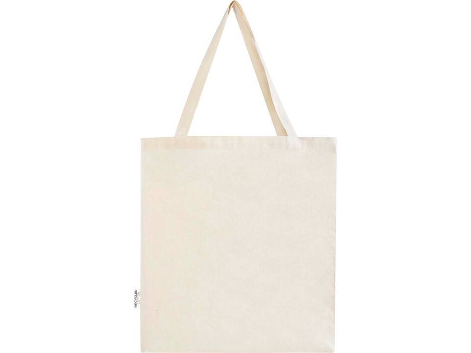 Madras draagtas van 140 g/m² GRS gerecycled katoen met inzetstuk 10