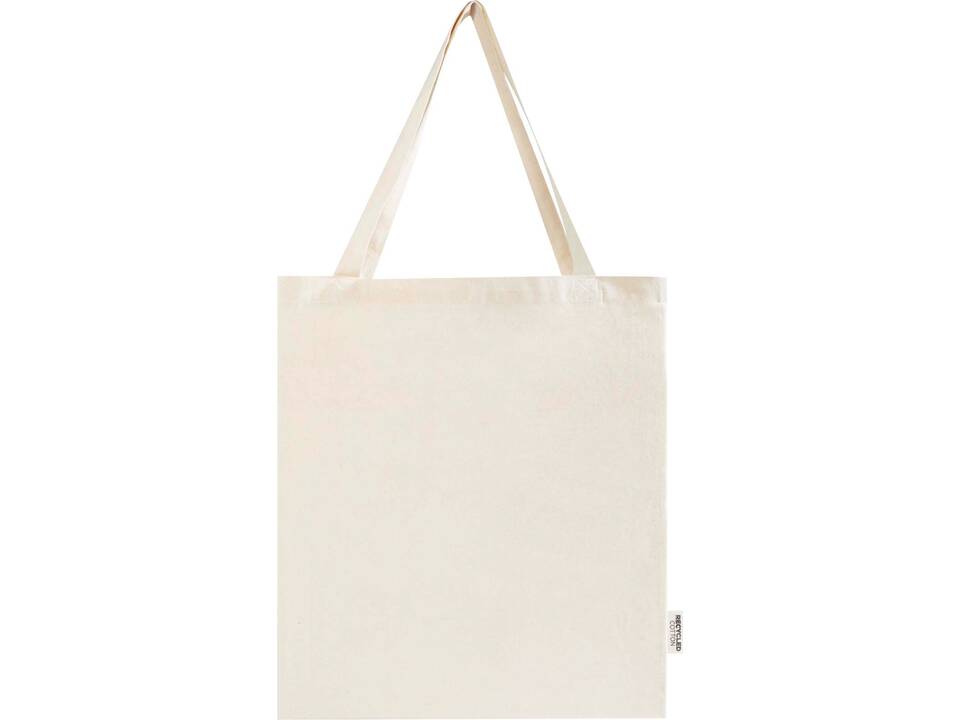 Madras draagtas van 140 g/m² GRS gerecycled katoen met inzetstuk 9