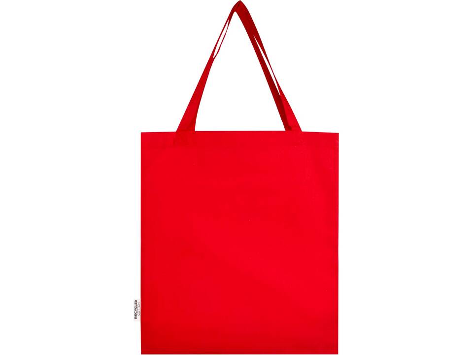 Madras draagtas van 140 g/m² GRS gerecycled katoen met inzetstuk 17