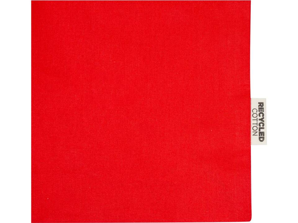 Madras draagtas van 140 g/m² GRS gerecycled katoen met inzetstuk 19