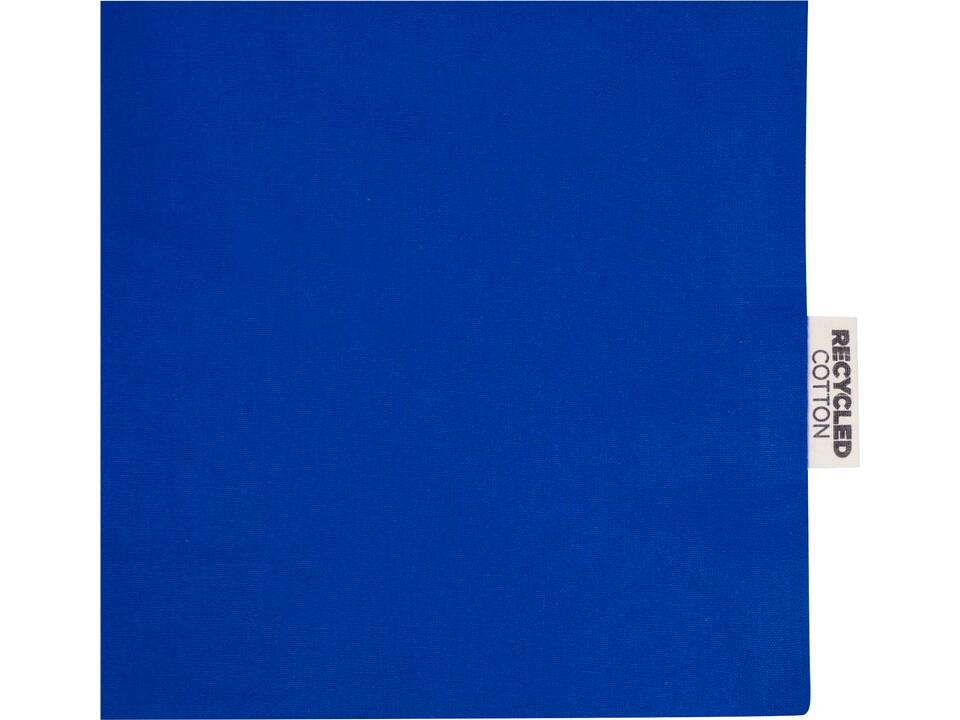 Madras draagtas van 140 g/m² GRS gerecycled katoen met inzetstuk 26