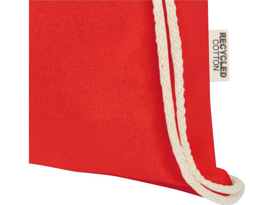 Oregon tas met trekkoord van 140 g/m² GRS gerecycled katoen 13