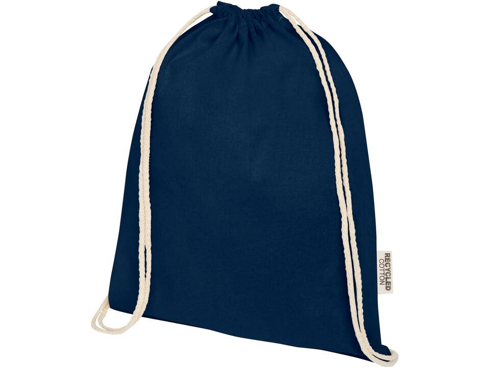 Oregon tas met trekkoord van 140 g/m² GRS gerecycled katoen 15