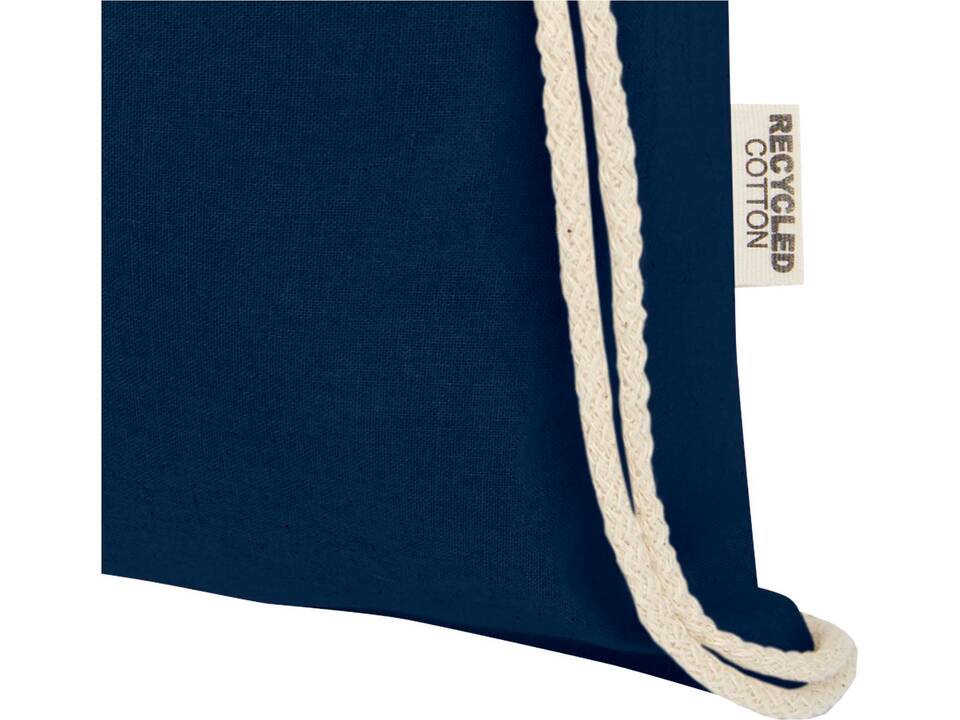 Oregon tas met trekkoord van 140 g/m² GRS gerecycled katoen 18