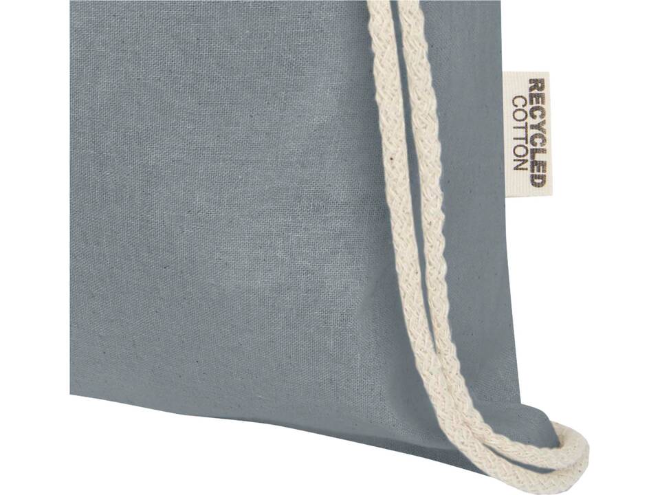Oregon tas met trekkoord van 140 g/m² GRS gerecycled katoen 23