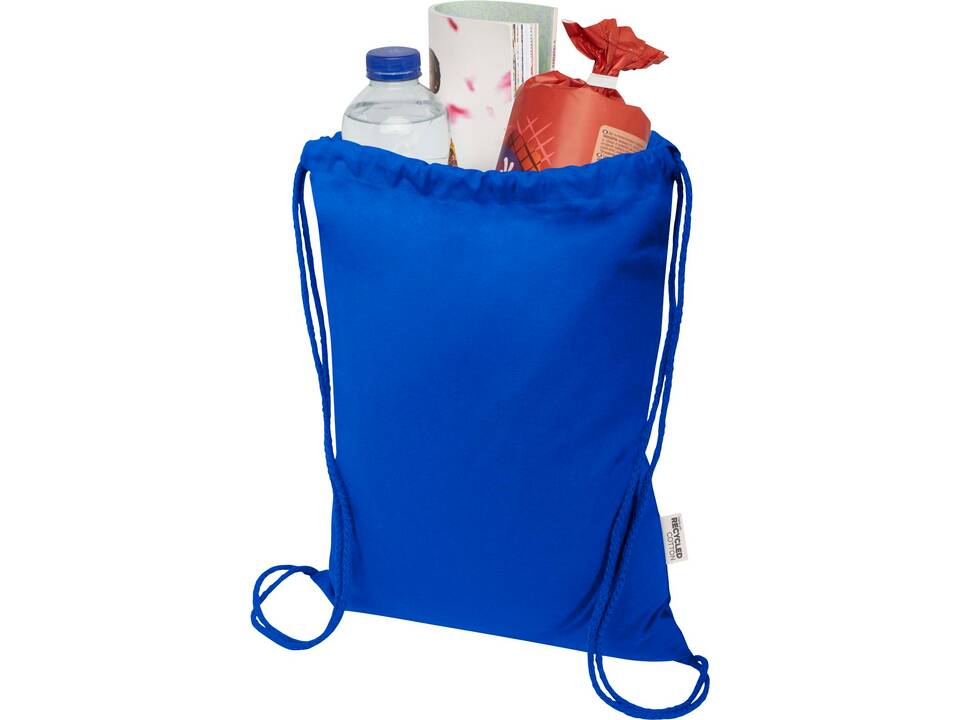 Oregon Blend 140 g/m² GRS gerecyclede tas met trekkoord 5 l 13