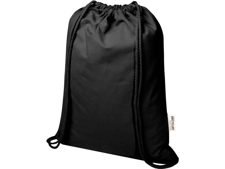 Oregon Blend 140 g/m² GRS gerecyclede tas met trekkoord 5 l 25