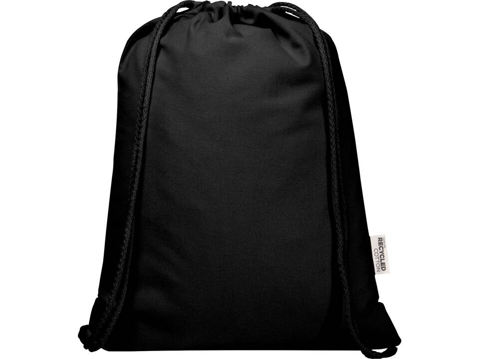 Oregon Blend 140 g/m² GRS gerecyclede tas met trekkoord 5 l 27