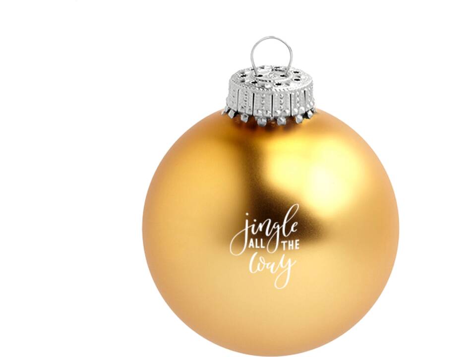 Kerstbal Ø 6 cm - Made in Europe 7