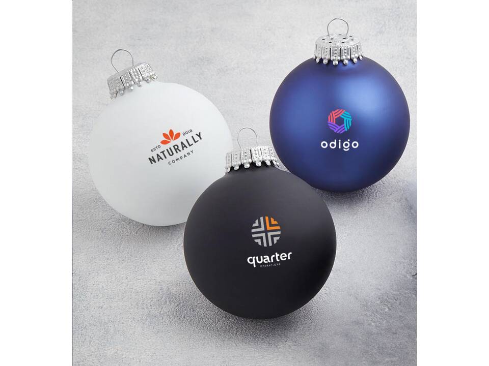 Kerstbal Ø 6 cm - Made in Europe 1