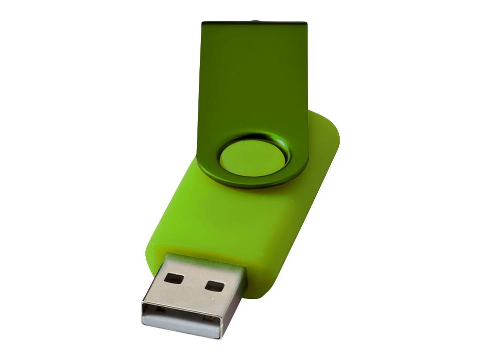 Rotate metallic USB - 2GB 2