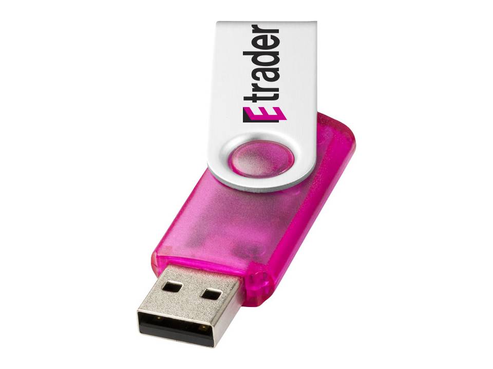 Rotate translucent USB - 4GB 14