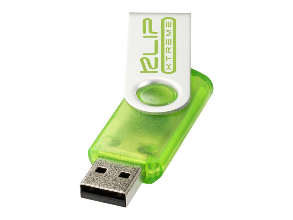 Rotate translucent USB - 4GB 2