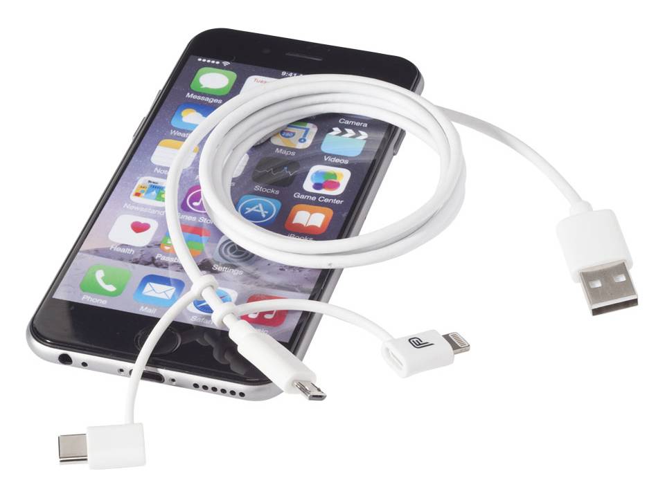 MFI 3-in-1 Type C kabelset 1