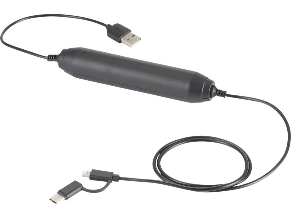 Path powerbank met 3 in 1 kabel - 2000 mAh 1