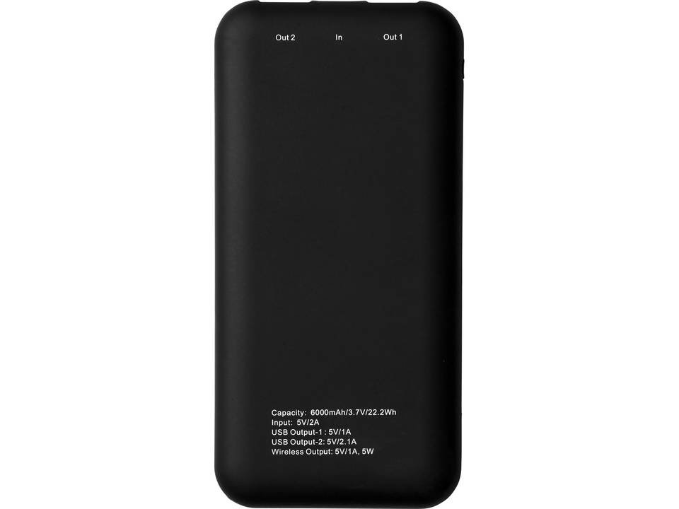 Coma draadloze powerbank - 6000 mAh 18