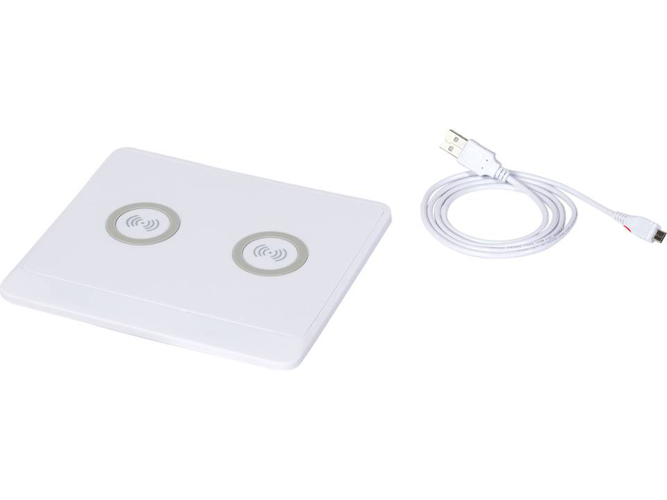Draadloze oplaadmat voor 2 smartphones 5