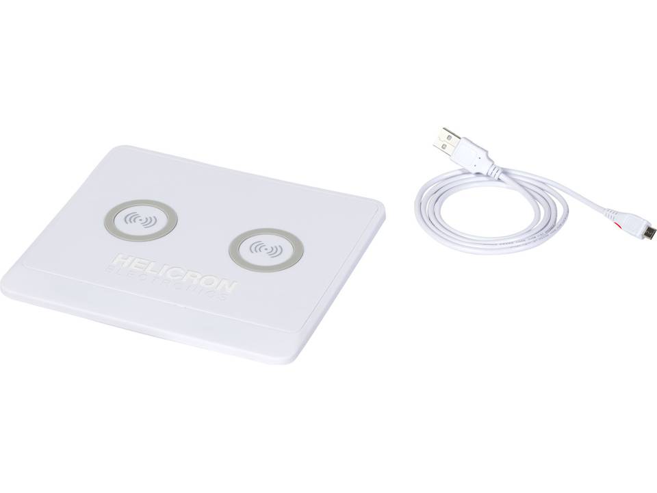 Draadloze oplaadmat voor 2 smartphones 2