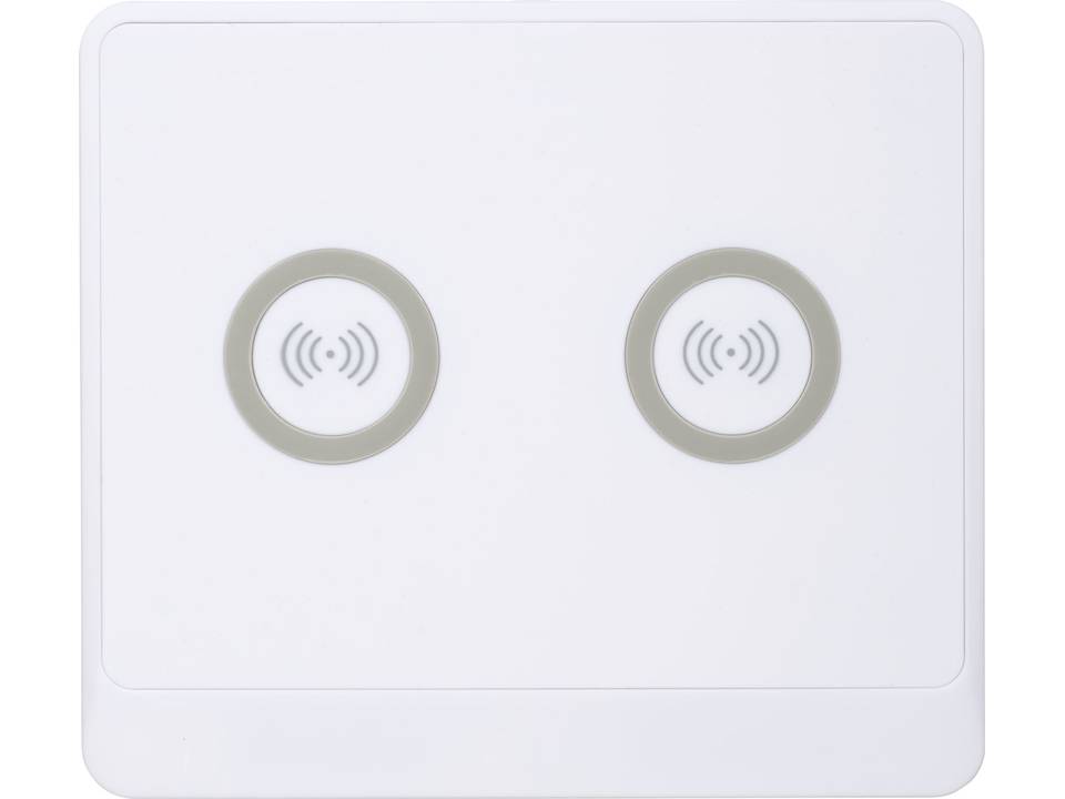 Draadloze oplaadmat voor 2 smartphones 3