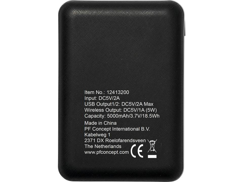 Dense draadloze powerbank - 5000 mAh 5