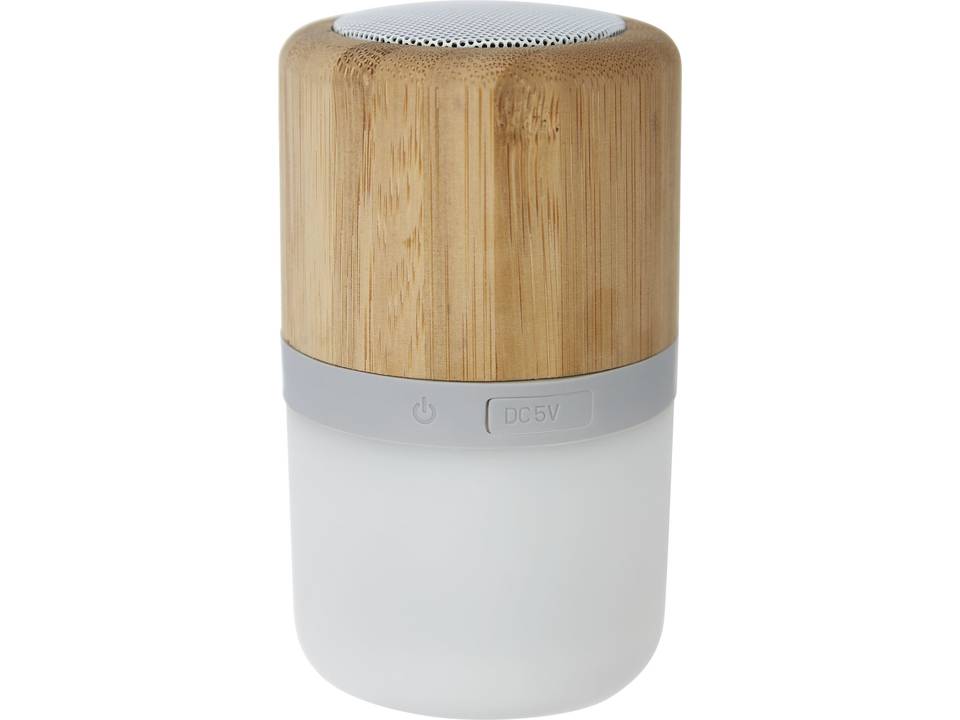 Aurea bamboe Bluetooth speaker met licht 5