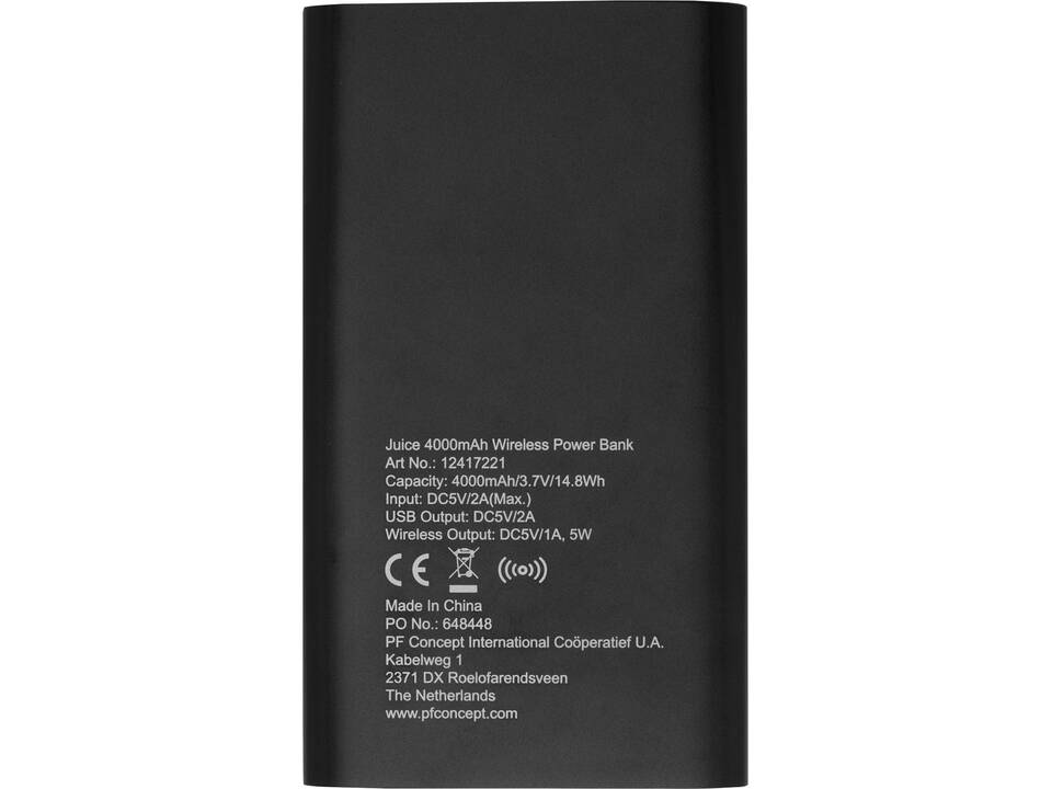 Juice draadloze powerbank  - 4000 mAh 29