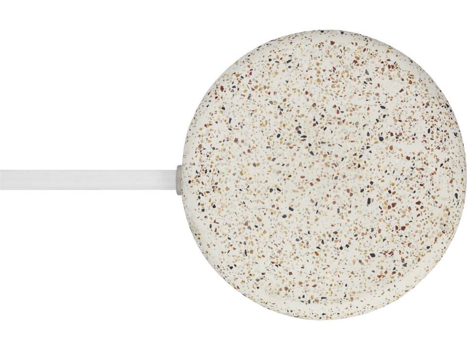 Terrazzo draadloos oplaadstation van 10 W van bamboe 4
