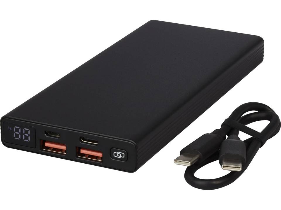 Hybrid 10.000 mAh 22,5 W aluminium PD powerbank 6