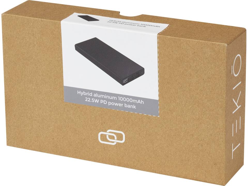 Hybrid 10.000 mAh 22,5 W aluminium PD powerbank 2