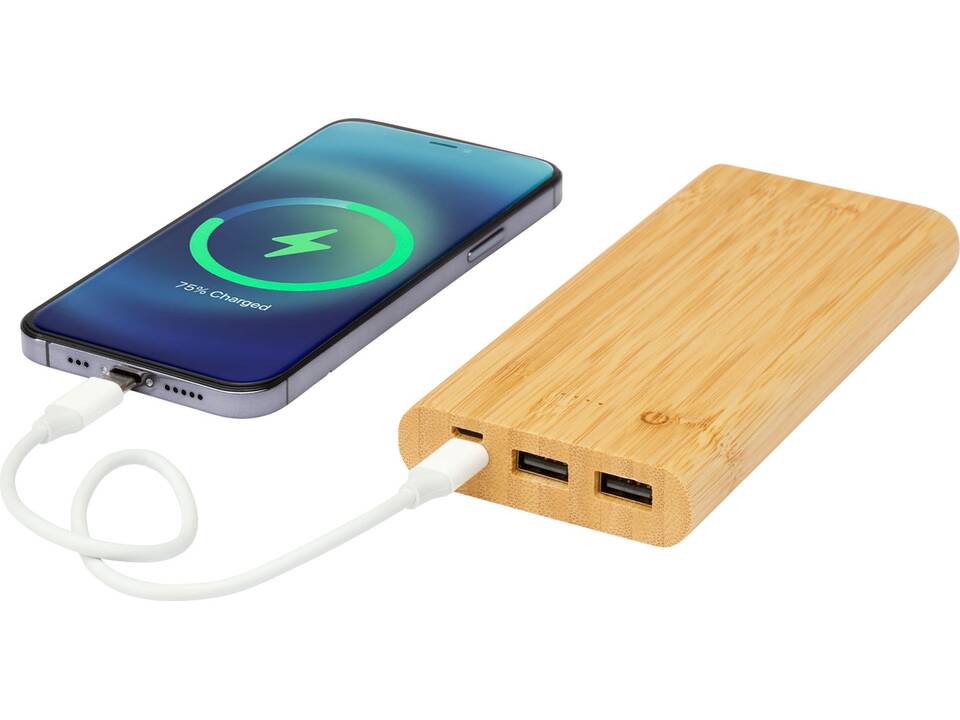 Tulda bamboe powerbank 10,000 mAh 6