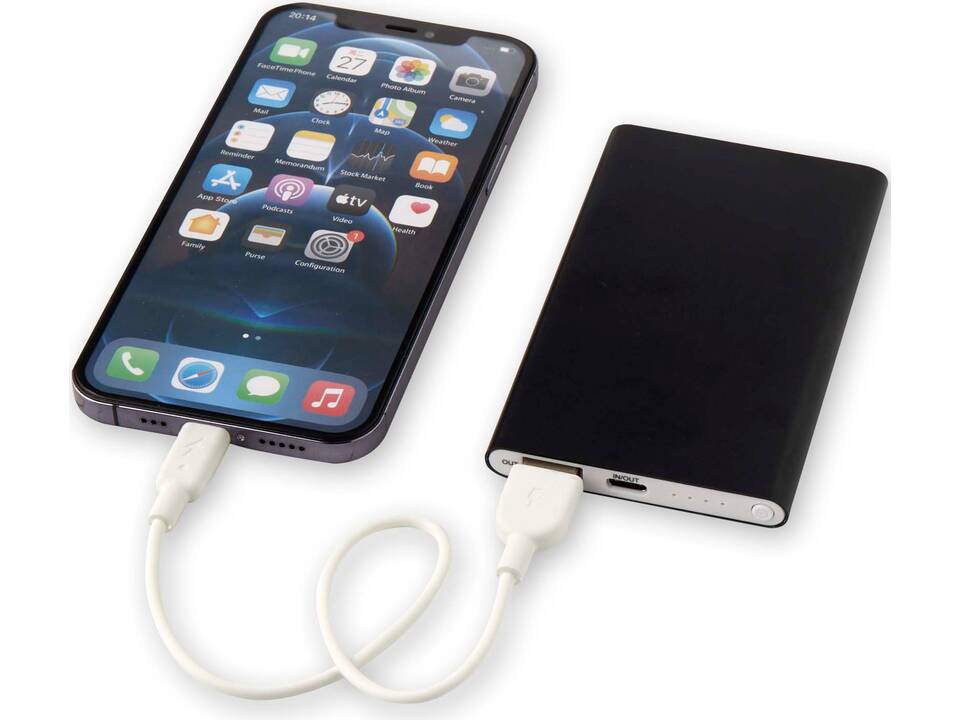 Pep type-C powerbank van 4000 mAh van gerecycled aluminium 34