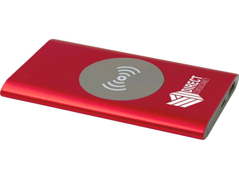 Juice type-C draadloze powerbank van 4000 mAh van gerecycled aluminium 1