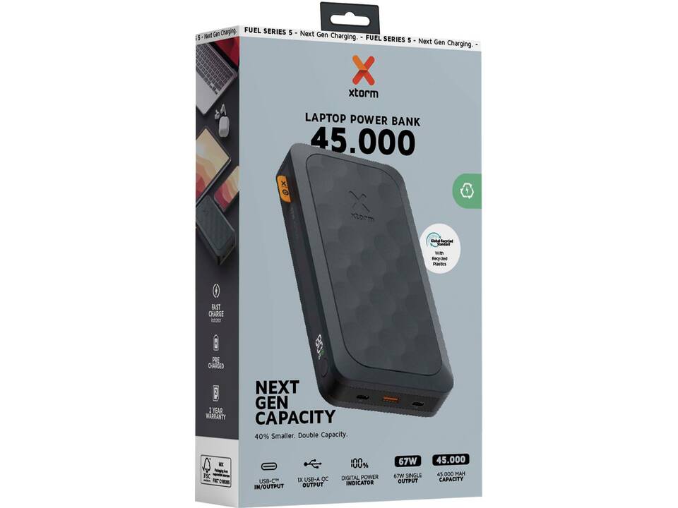 Xtorm FS5451 Fuel Series powerbank 45.000 mAh 67 W 3