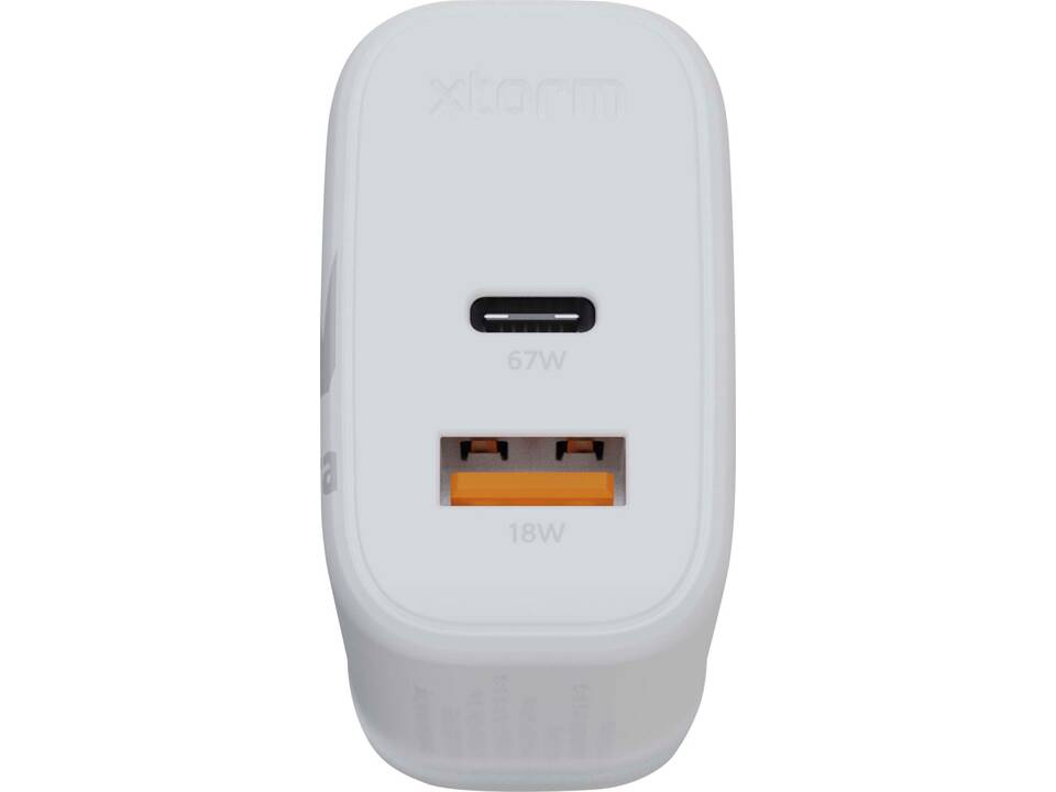 Xtorm XEC067G GaN² Ultra wandoplader 67 W met UK stekker 5