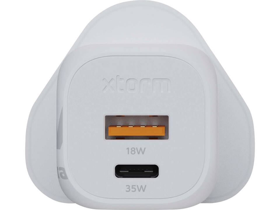Xtorm XEC035 GaN² Ultra wandoplader 35 W met UK stekker 3