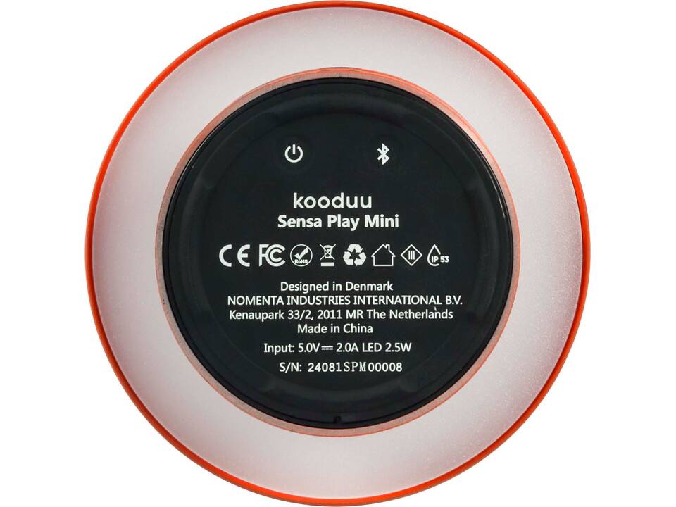 Kooduu Sensa Play Mini JBL draagbare speaker en lamp 7