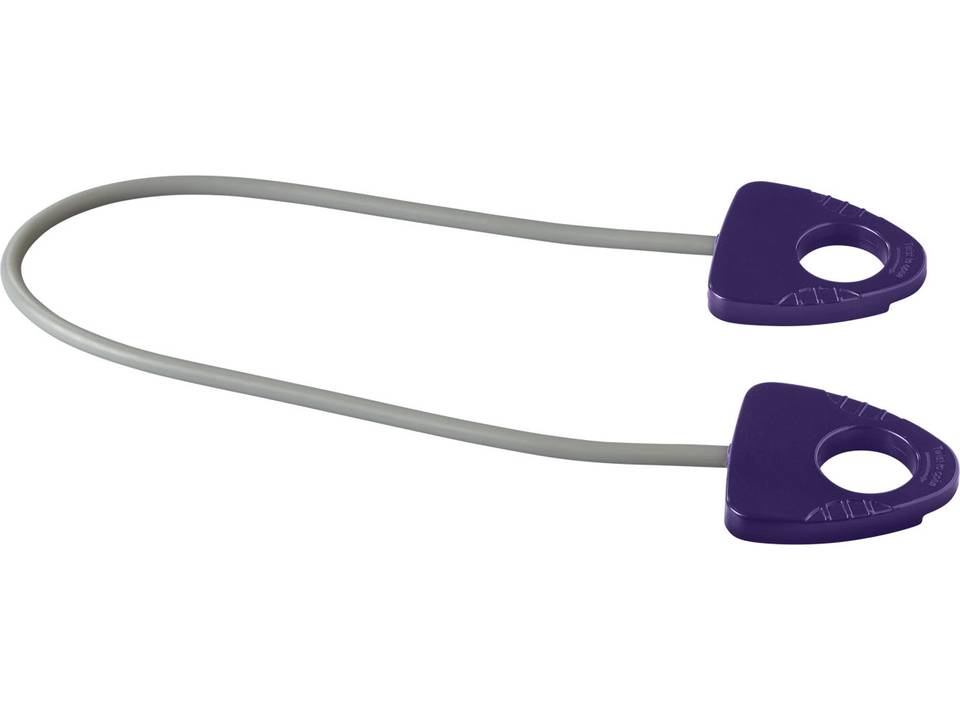 Fitness strech band met handvat 11