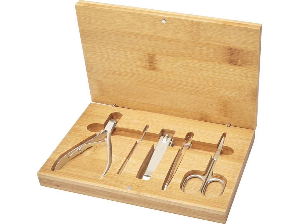 Ladia 5 delige manicureset van bamboe 3