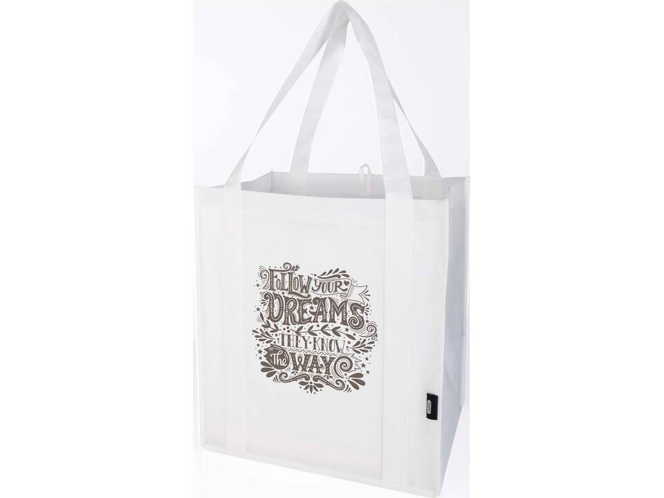 Liberty GRS gerecycled non woven draagtas met bodemplaat 29 l 2